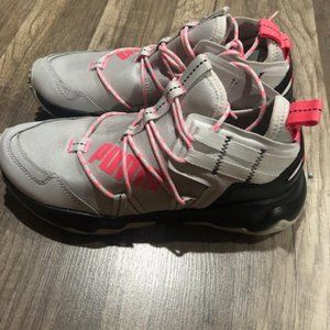 Puma grey Ember demi trail shoes size 8.5